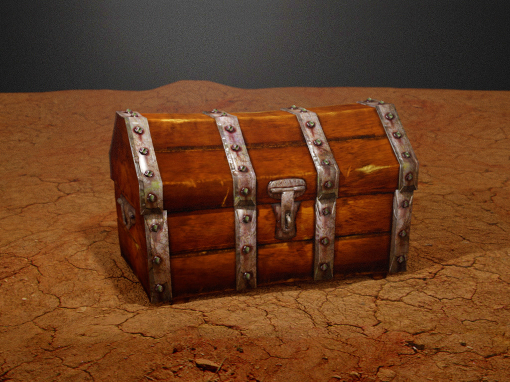 chest game asset medieval