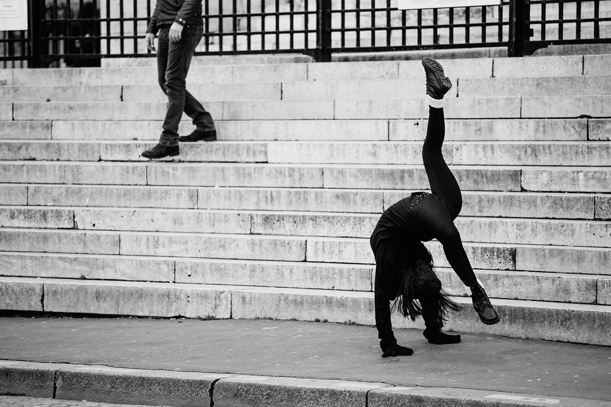 Paris street photography street photos black and white people