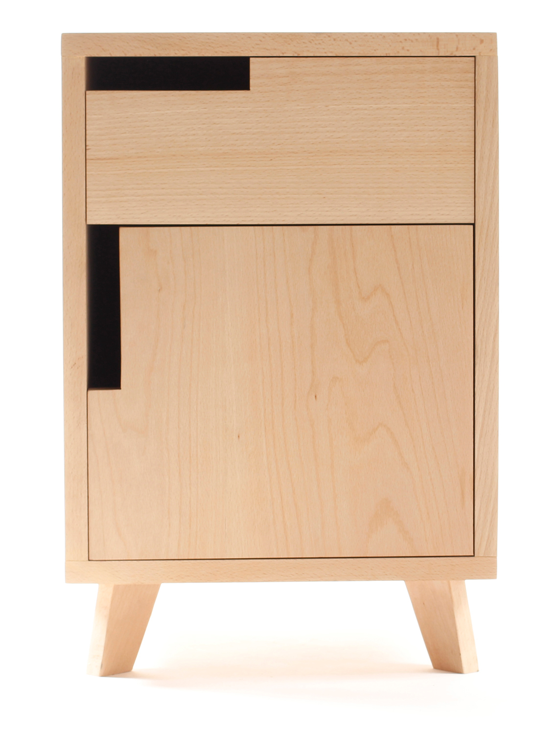 Nightstand furniture mesita de noche Tauleta de nit HAYA madera design product Madera Maciza mueble Faig