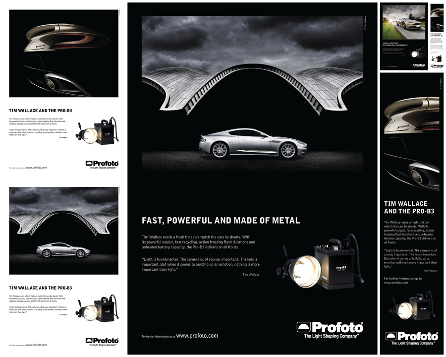 car photography car aston martin profoto Advertising Campaign tim wallace creative