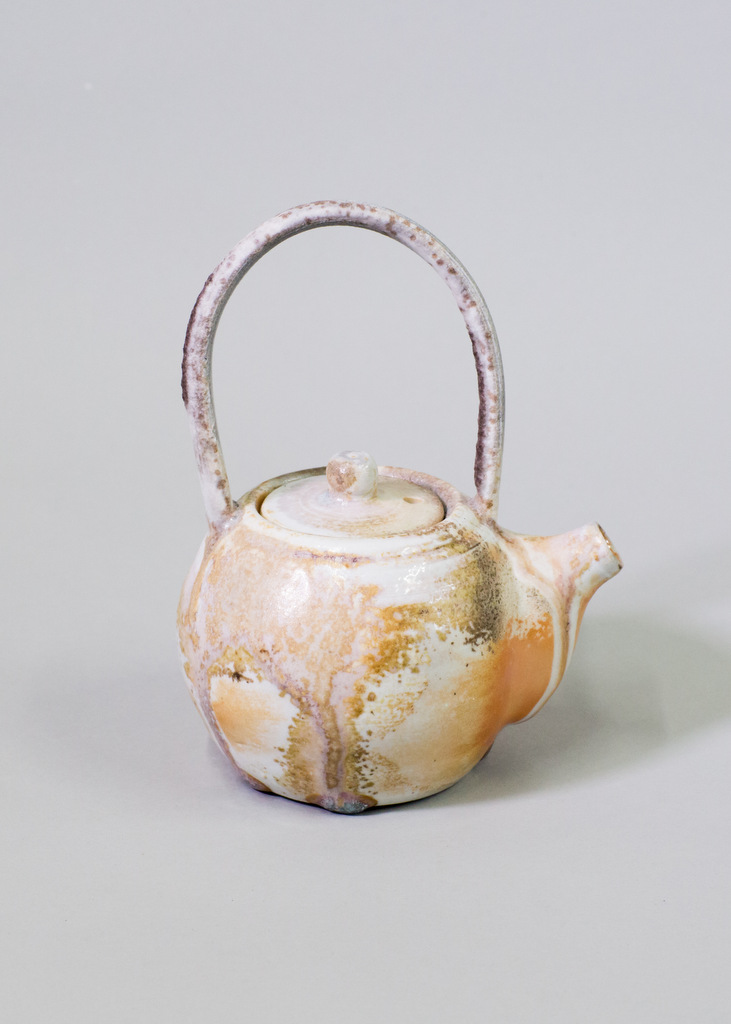 ceramics  Pottery teapot woodfired