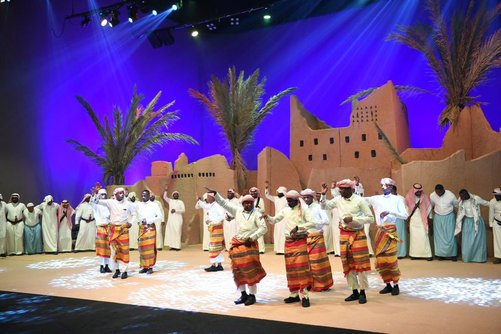 concert Event traditional branding  Saudi