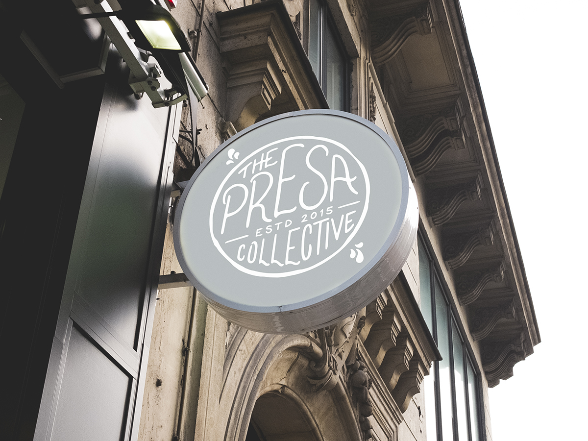 the presa collective Collective  Presa Icon logo watermark brand
