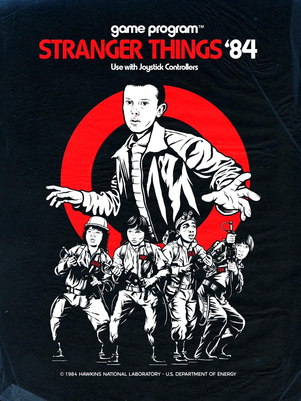 Netflix Stranger Things Eleven GraphicT-shirt Black Loot Crate