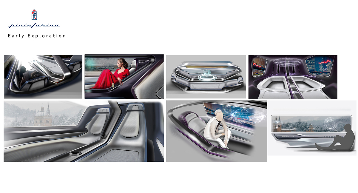 juan jose foc autonomous car peru pininfarina concept Render Vehicle serena Self Driving luxury