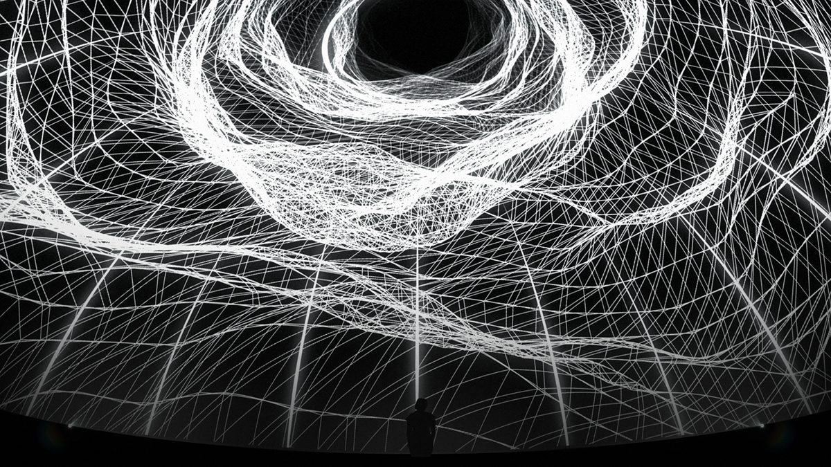 A/V Performance Mapping dome motion immersive