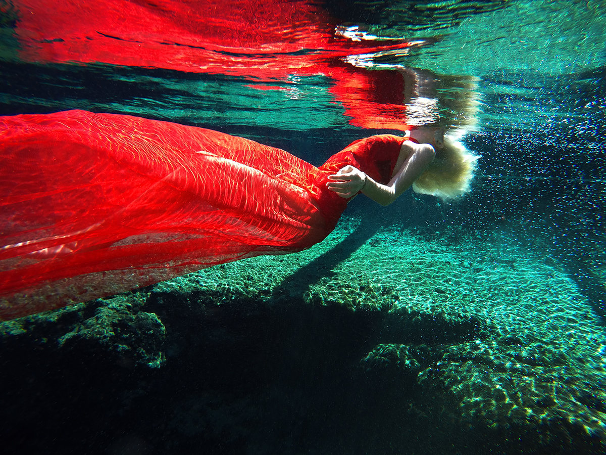 UNDERWATER PHOTOGRAPHY gopro underwater Florida Springs underwater fashion Travel