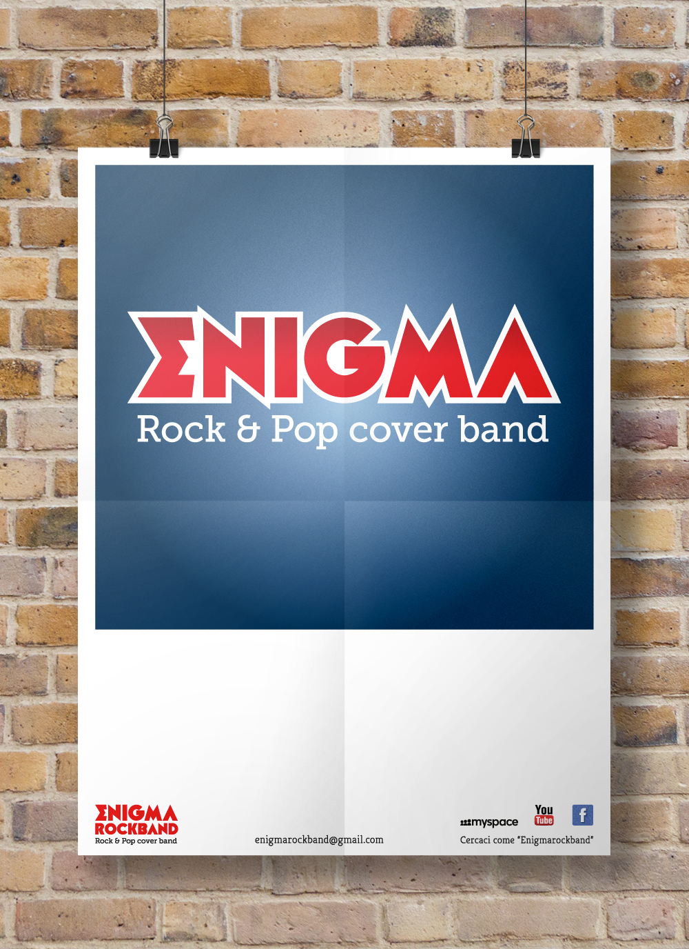 rock band enigma logo brand rockband poster monkey gorilla King Kong