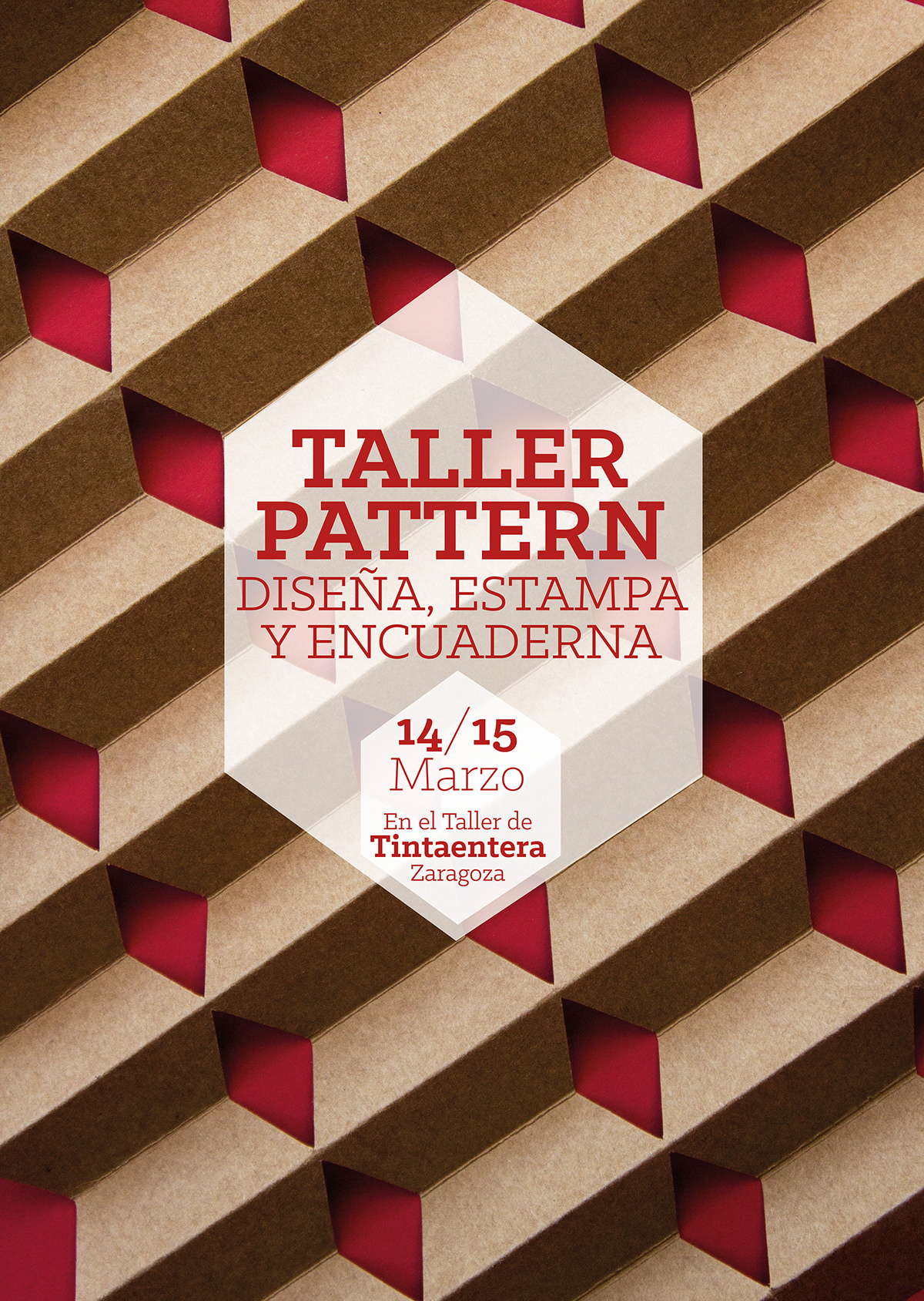 pattern Workshop cutting paper DUCTUS Choni Naudín Rubén Rodríguez