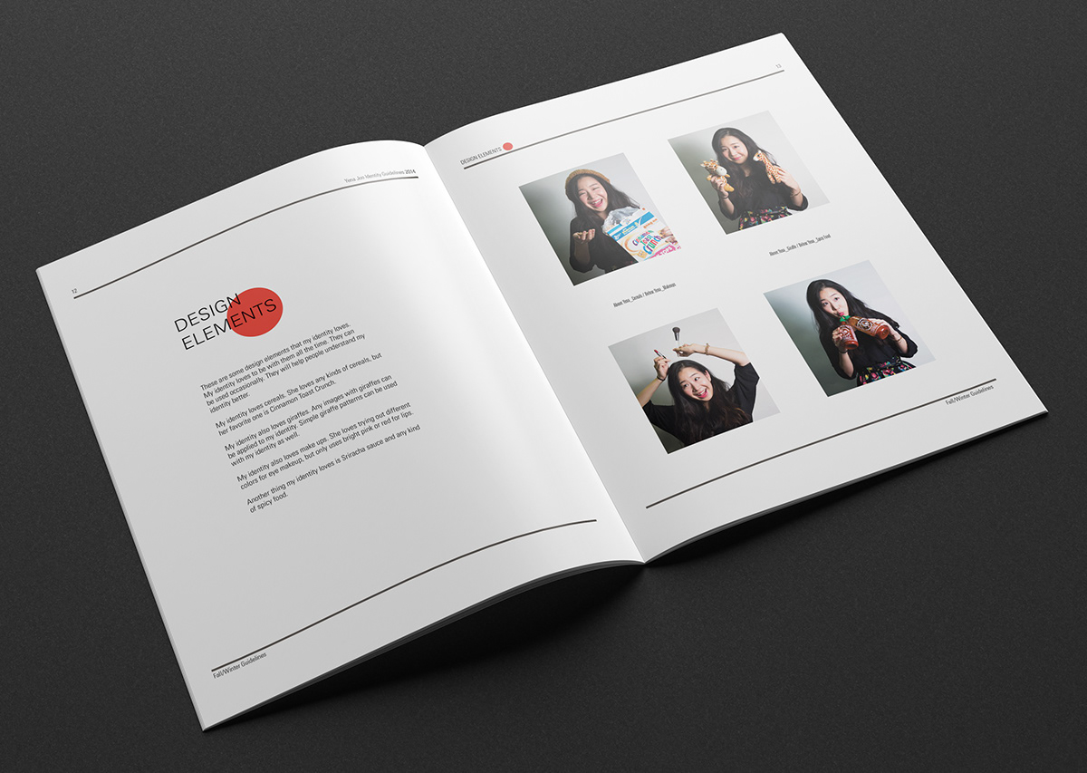 identity guideline brand Booklet design