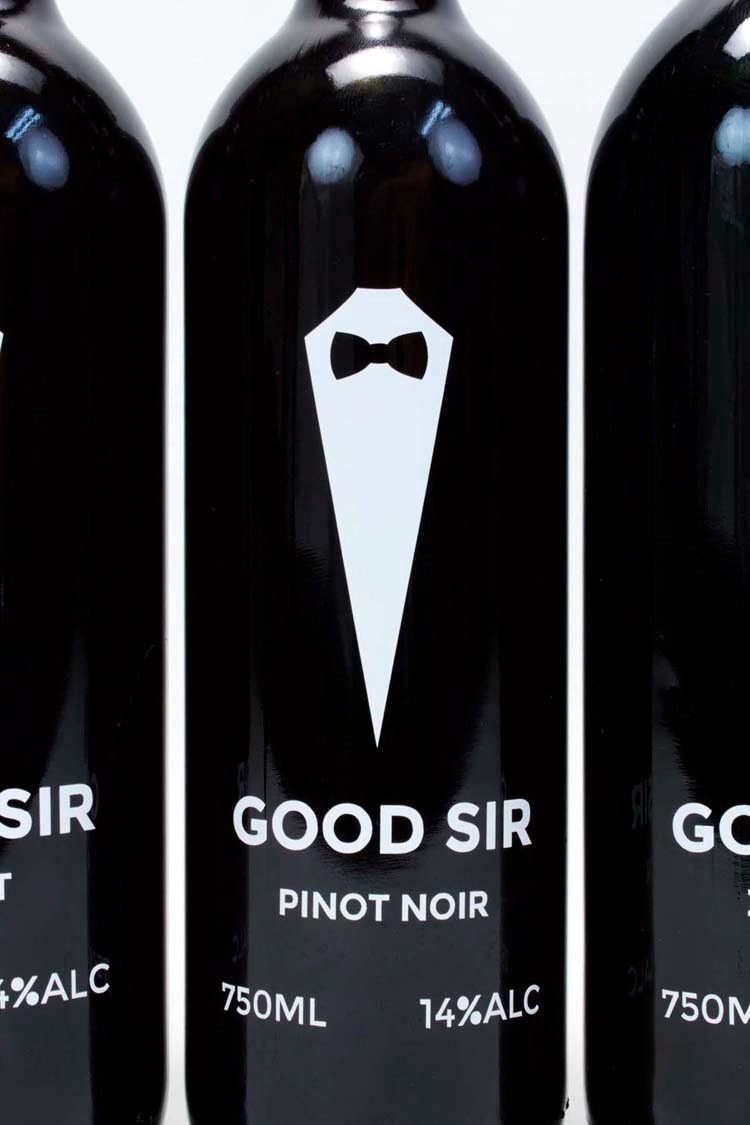 wine labeling sir brand vinyl Formal