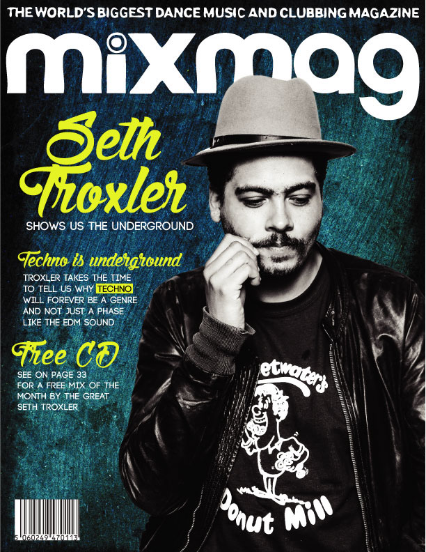 music graphic design  magazine mixmag
