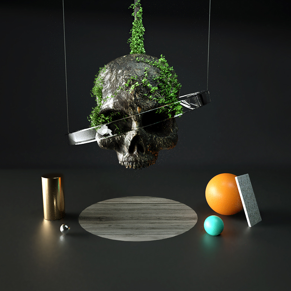 everydays abstract colorful octane Zbrush cinema 4d design still life