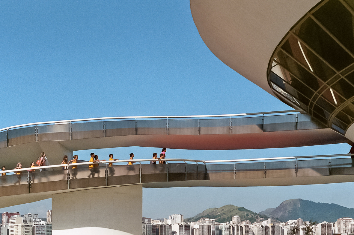 fotografie Oscar Niemeyer museum architektur analog photography