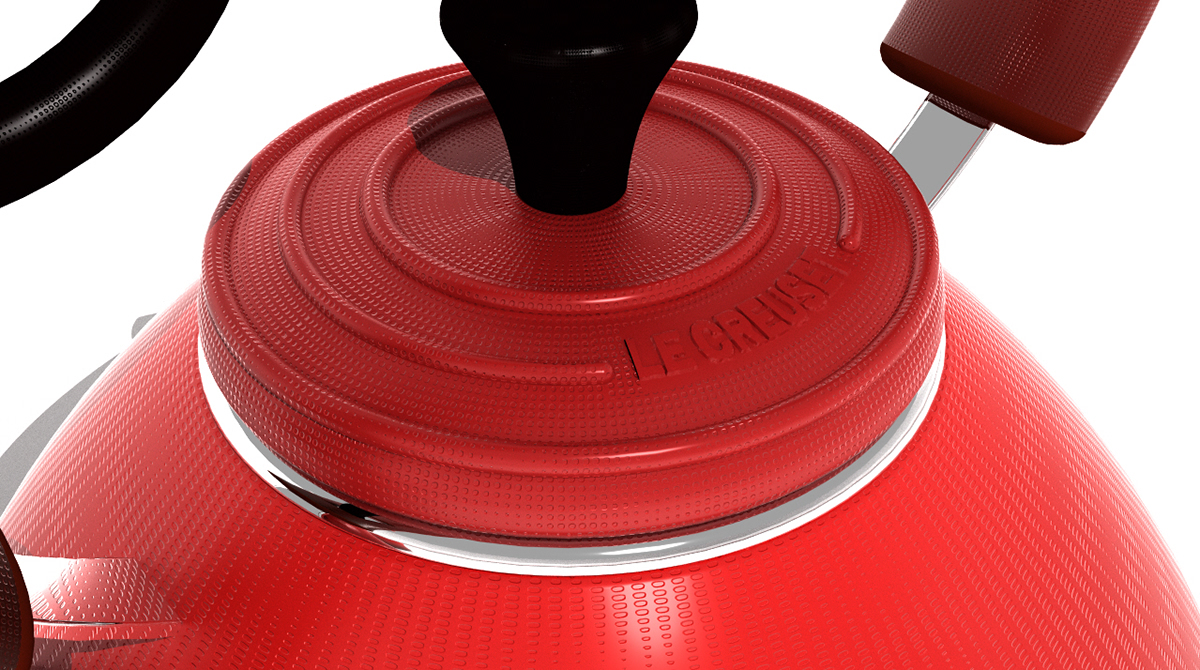 Product Rendering Le Creuset Concepts