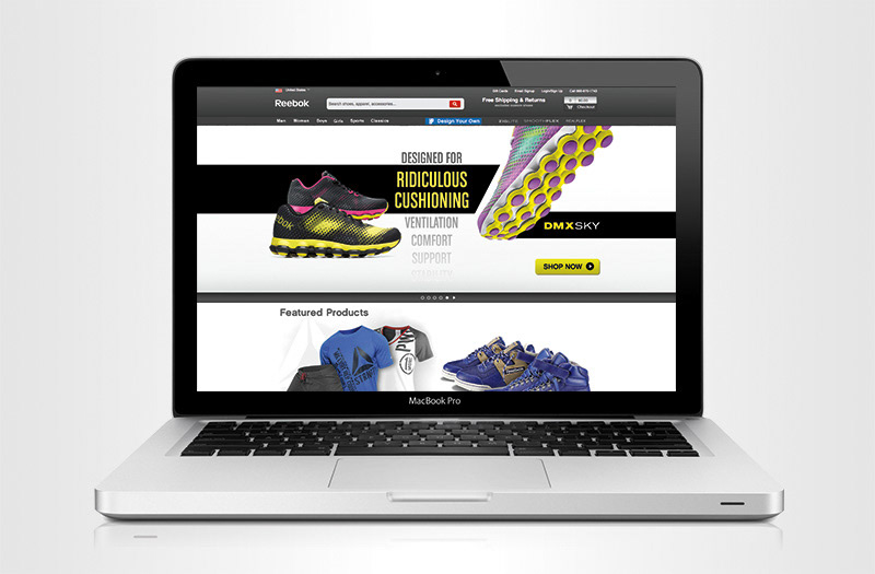 reebok OLA Online Advertising rich media banners Banner Ad