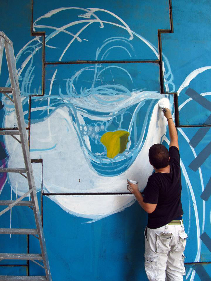 guacala Mural "street art" pintura "intervencion  mural" arte