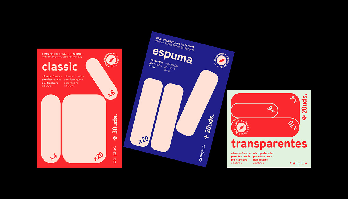 bandaid box branding  Health medical package Packaging packaging design pharmacy plaster