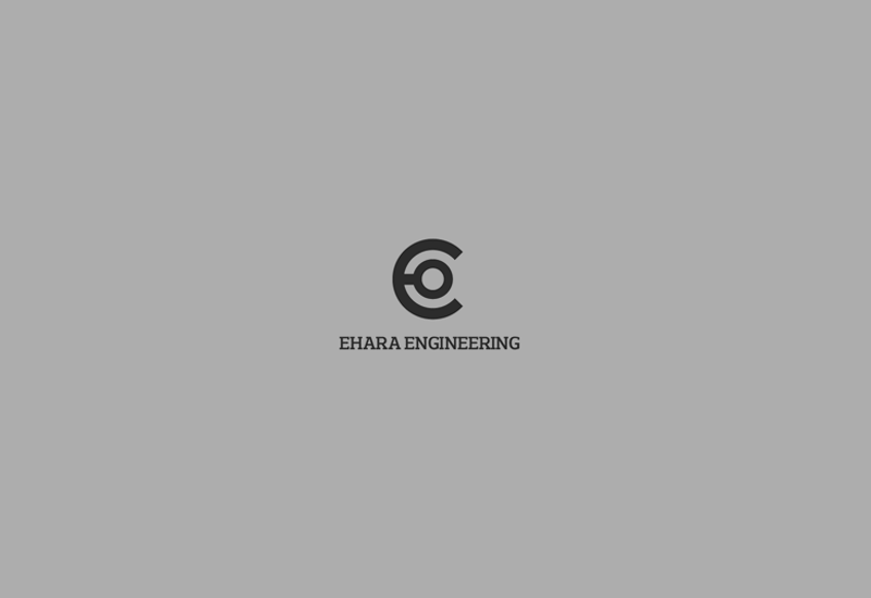 ehara  engineering logo identity  India  mumbai metal  maunfacture