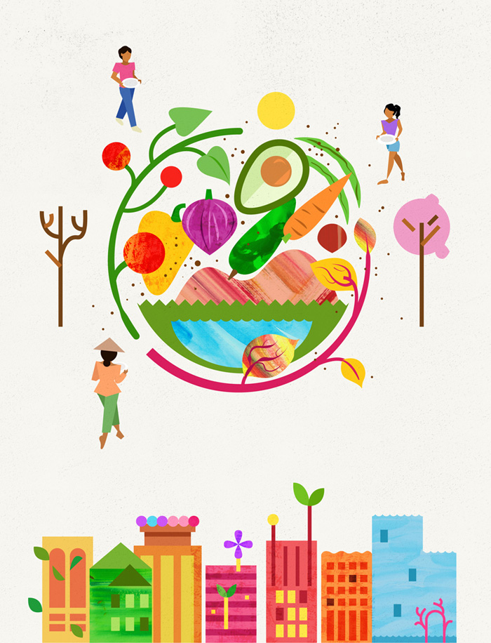Food  farming Good feast vegetables philippines colorful yummy fruits produce veggies