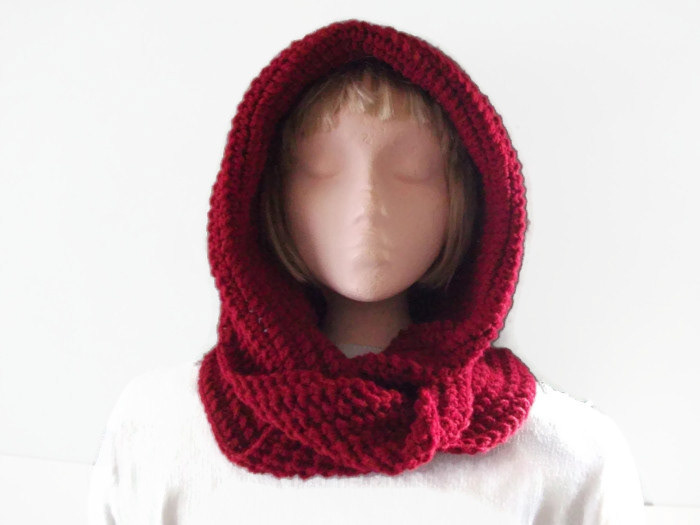 Hooded Scarf my designs hood and Scarf All In One crochet winter warmers fashion Accessories