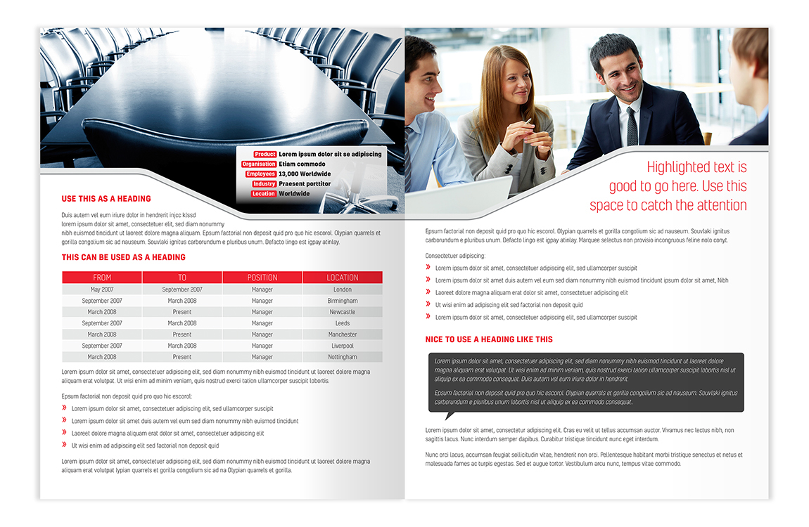 book Booklet brochure business clean colour corporate CS4 cs5 cs6 design graphics InDesign leaflet free