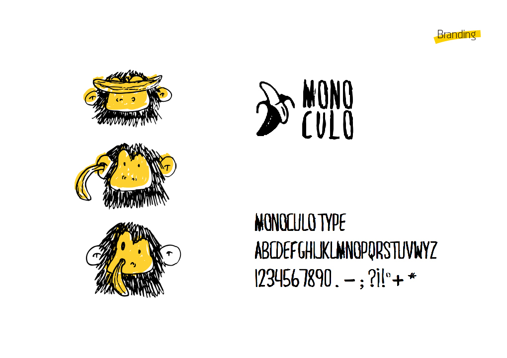 monoculo monkey yellow monoculiano banana platano filosofia editorial revista ensamblada magazine neceser send feel