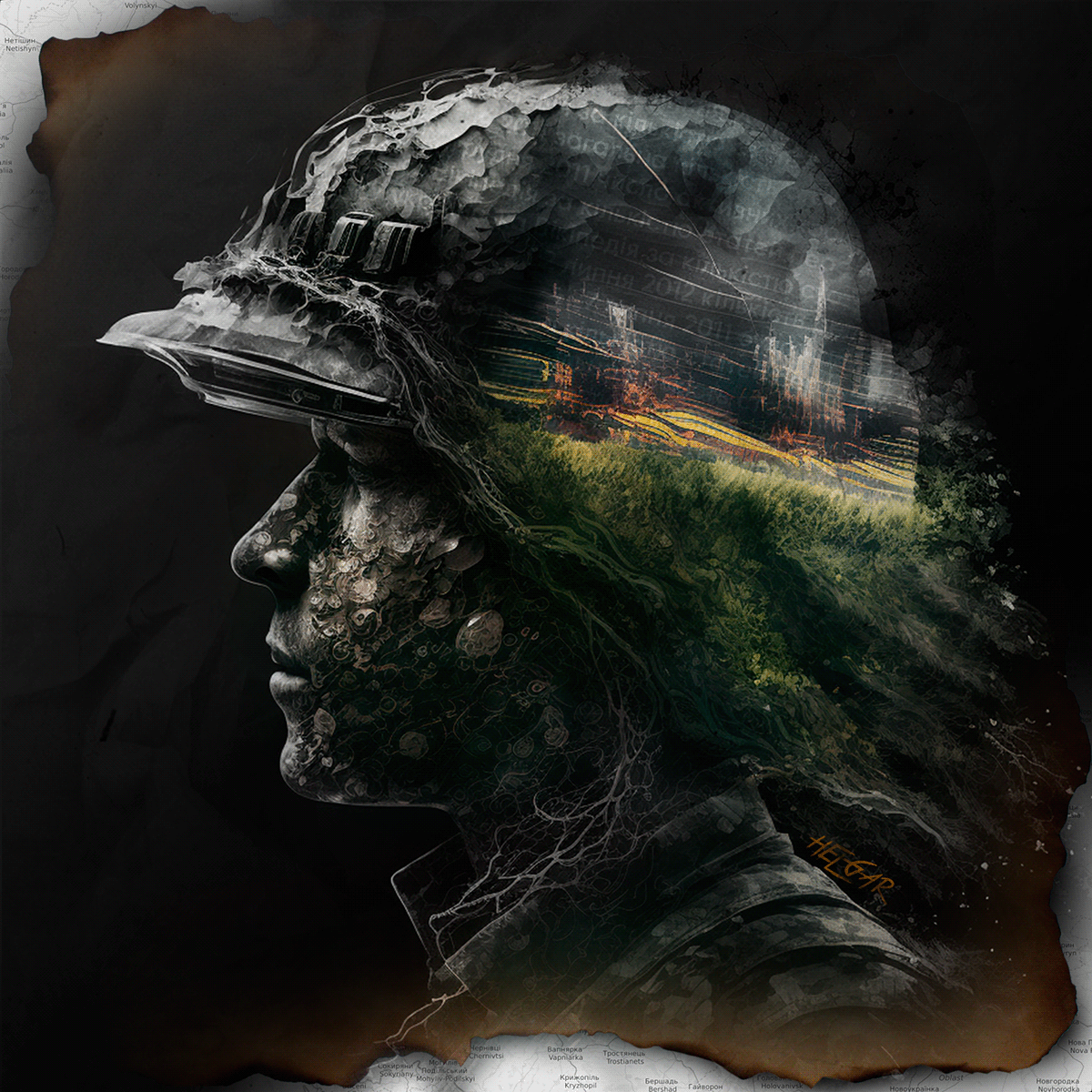 army Digital Art  heroes Kyiv Military soldier ukraine War