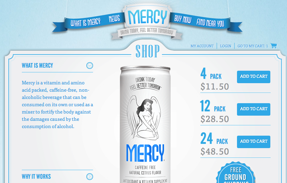 Ecommerce eCommerce design marketing   user interface user experience cpg beverage