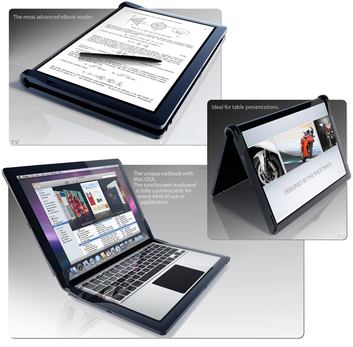 apple macbook tablet itablet iPad islate touchscreen ios wacom