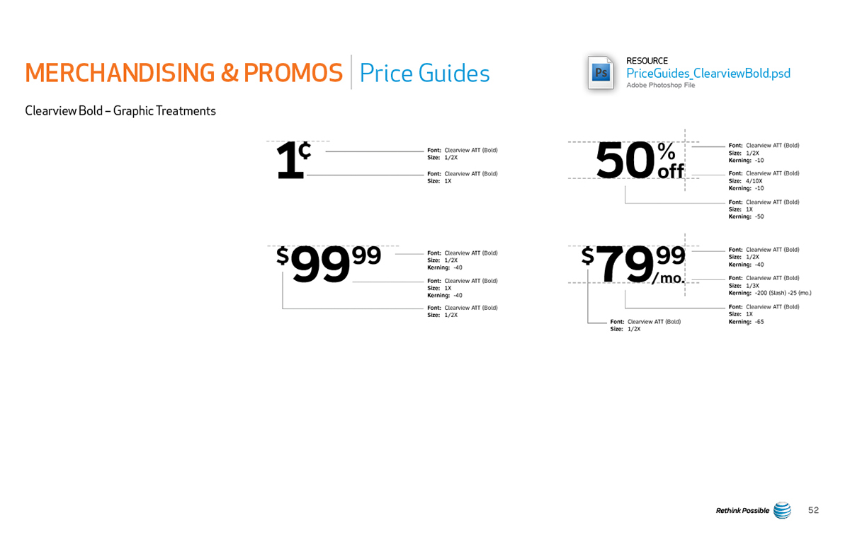 AT&T att styleguide Style Guide rethink possible