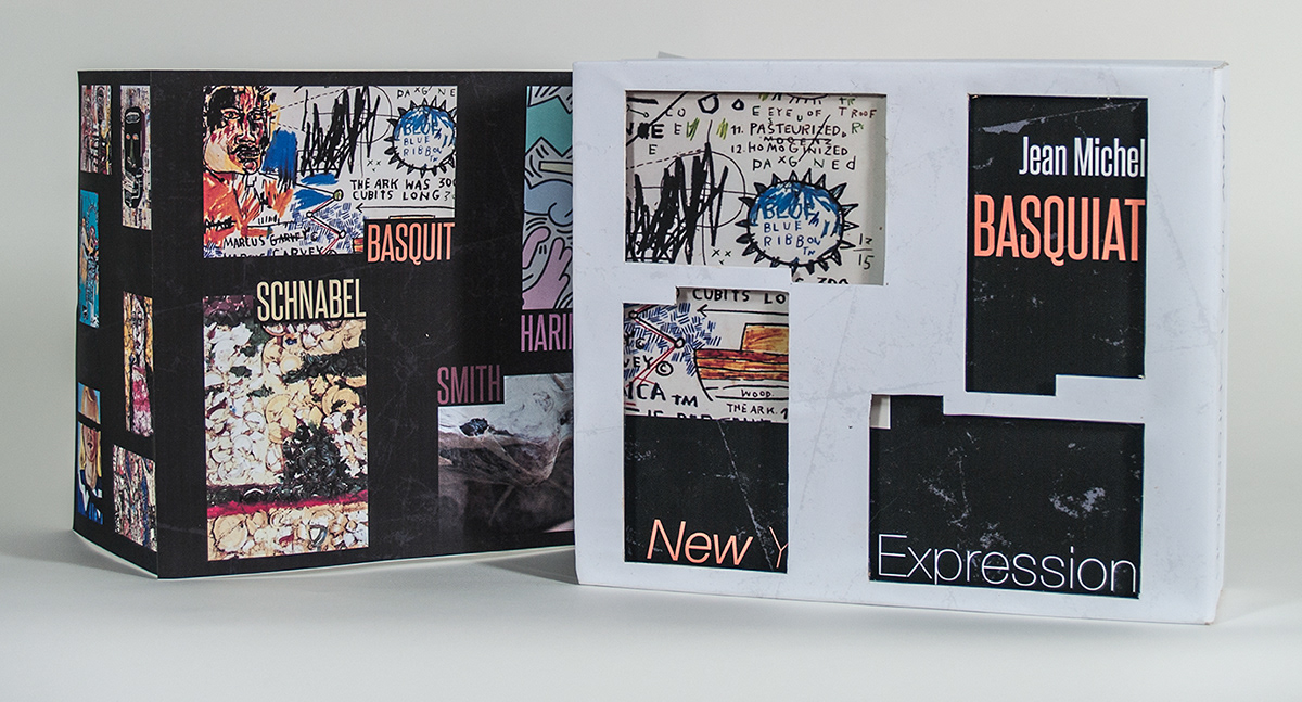 book design Layout jean michel basquiat  keith haring julian schnabel Kiki Smith new york city