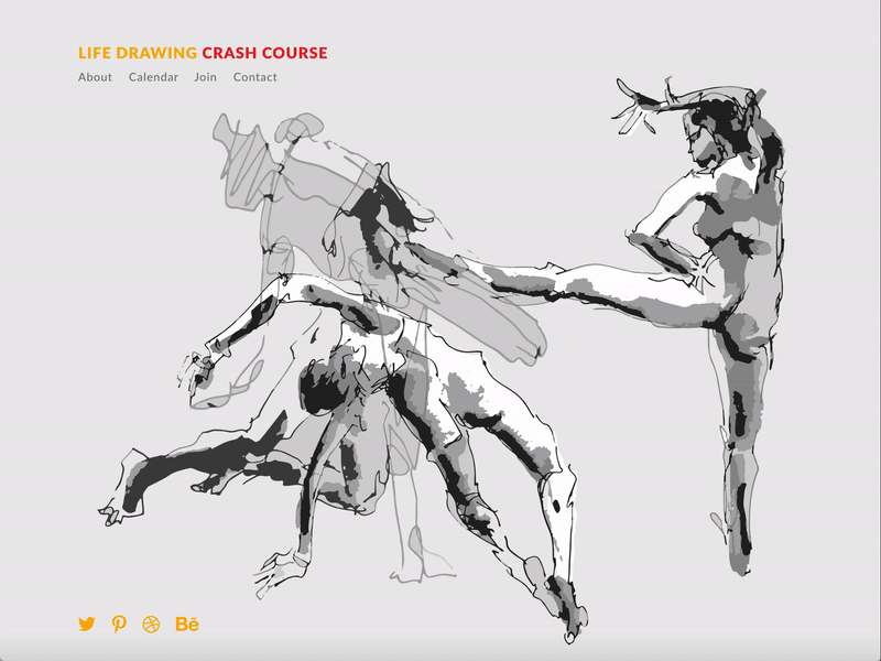 Life Drawing Crash Course – Adobe XD concept intro on Behance