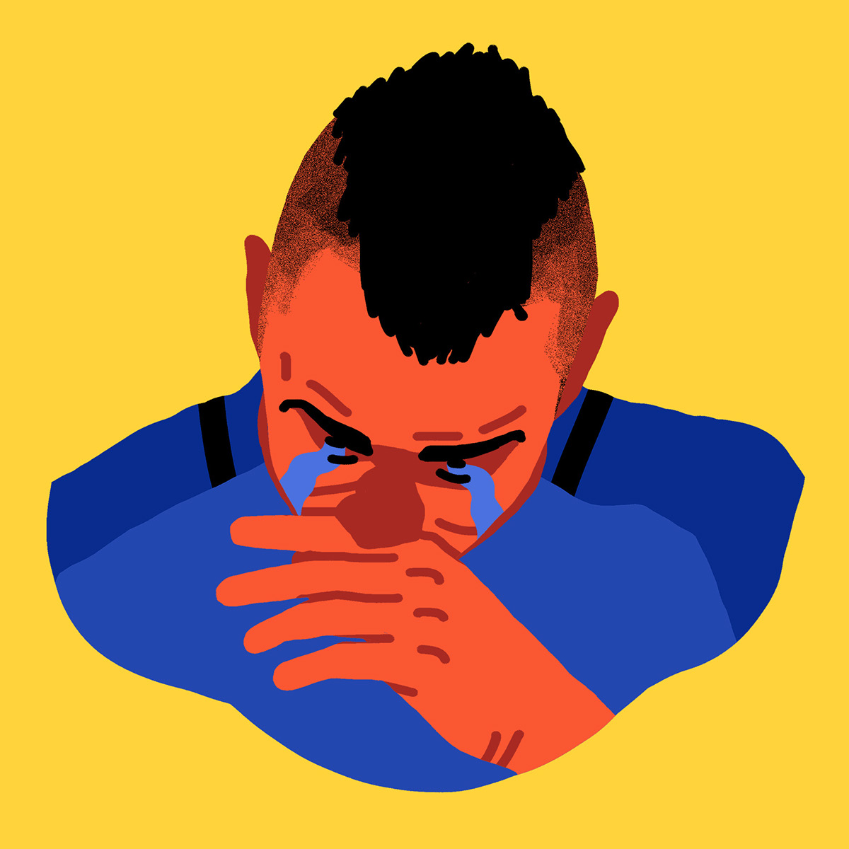 football print digital editorial ILLUSTRATION  sport euro 2016 emotion colour shape