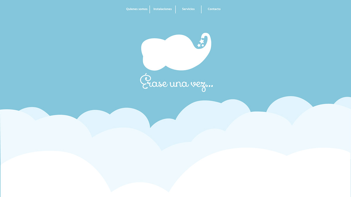 nursery kids Web js animated HTML design graphic inspiration