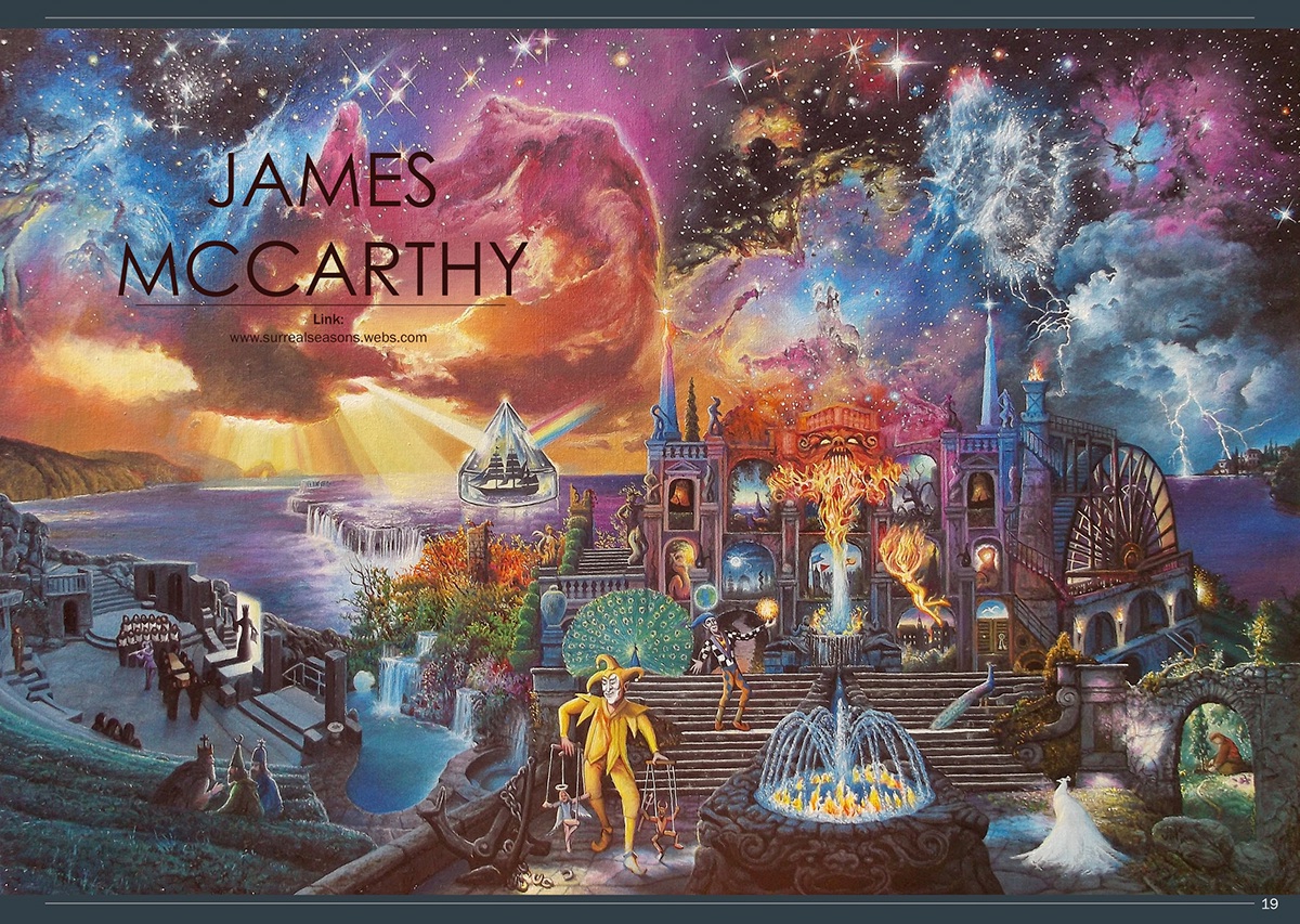 dreams elements magazine fantasy journey psychedelic editorial art Beautiful Collection exhibit gallery informative dream