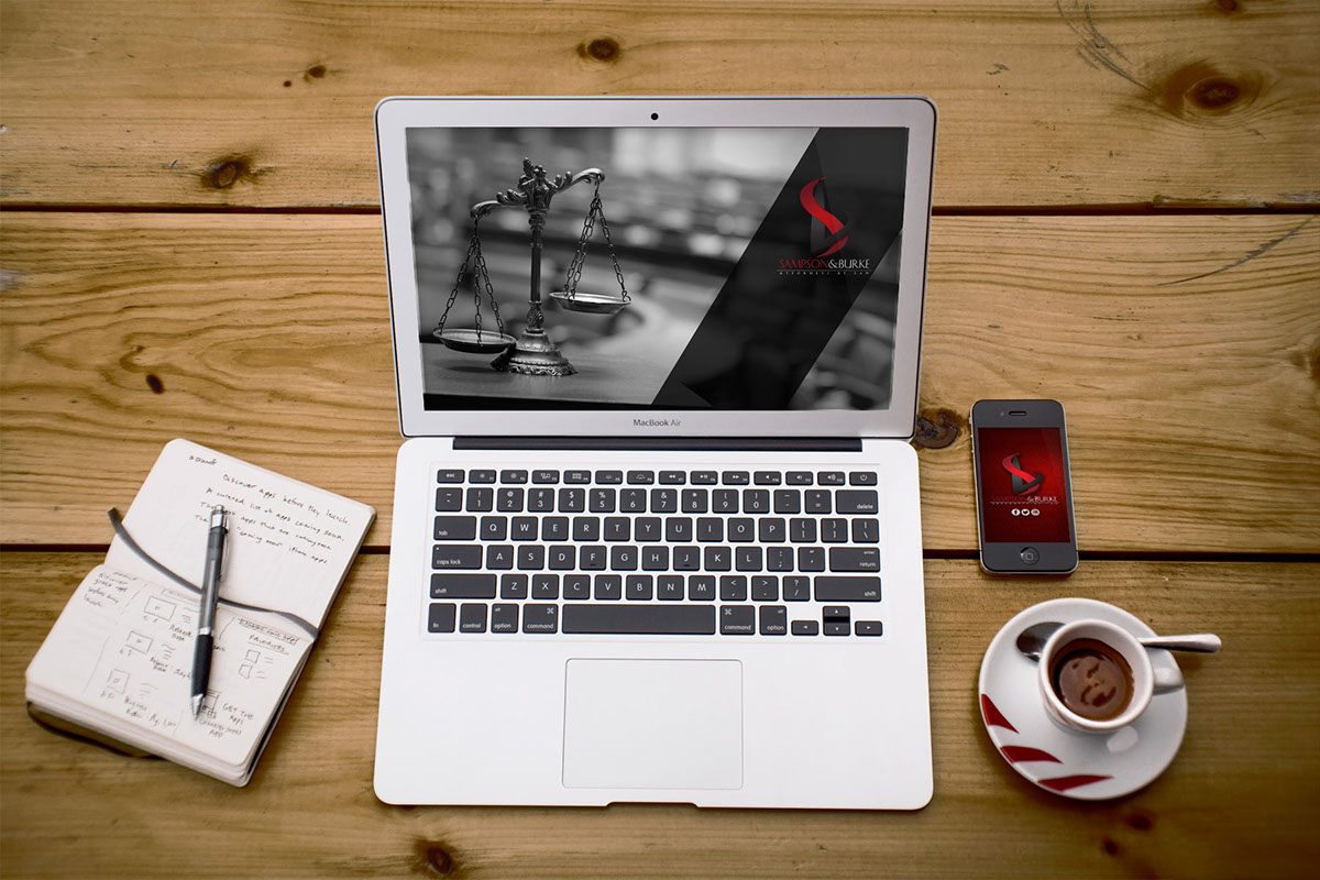 law attorney identity mock-up Office corporate industry