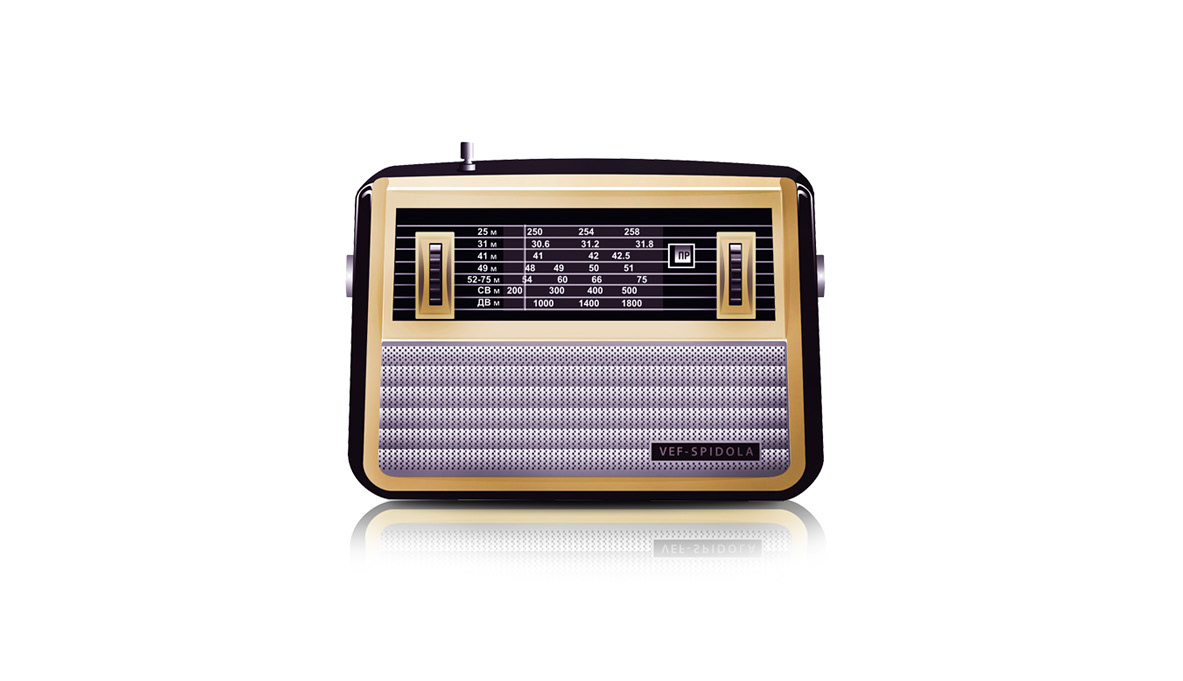 Transistor Radio alpinist Ginatulin ArtRaf Audio best cassette logo магнитофон