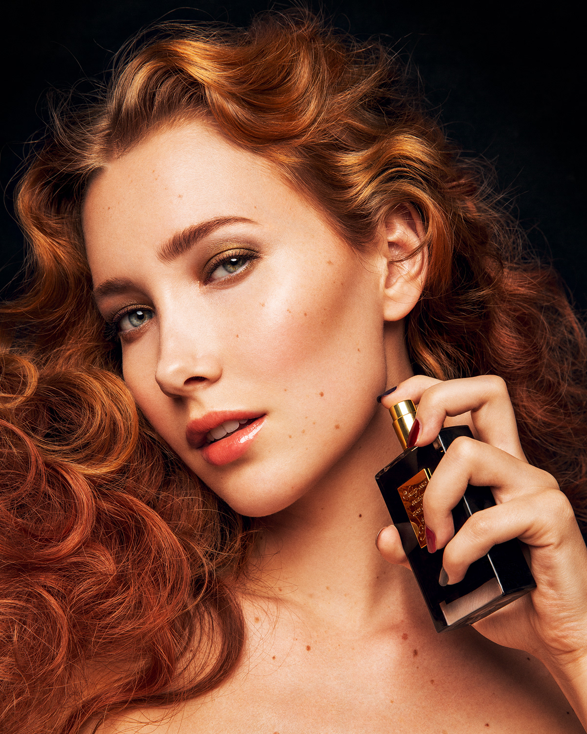 red beauty studio chanel editorial stilllife hair retouch Fashion  makeup