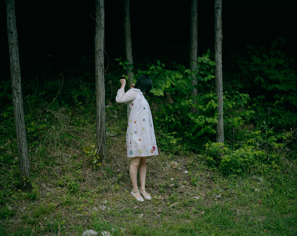 color portrait girl Landscape japan Nature negative film medium format