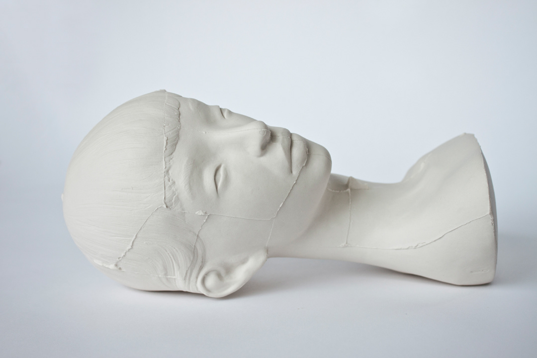 Adobe Portfolio porcelain clay ceramic sculpture bust sculptor sculpting  figurative contemporary art