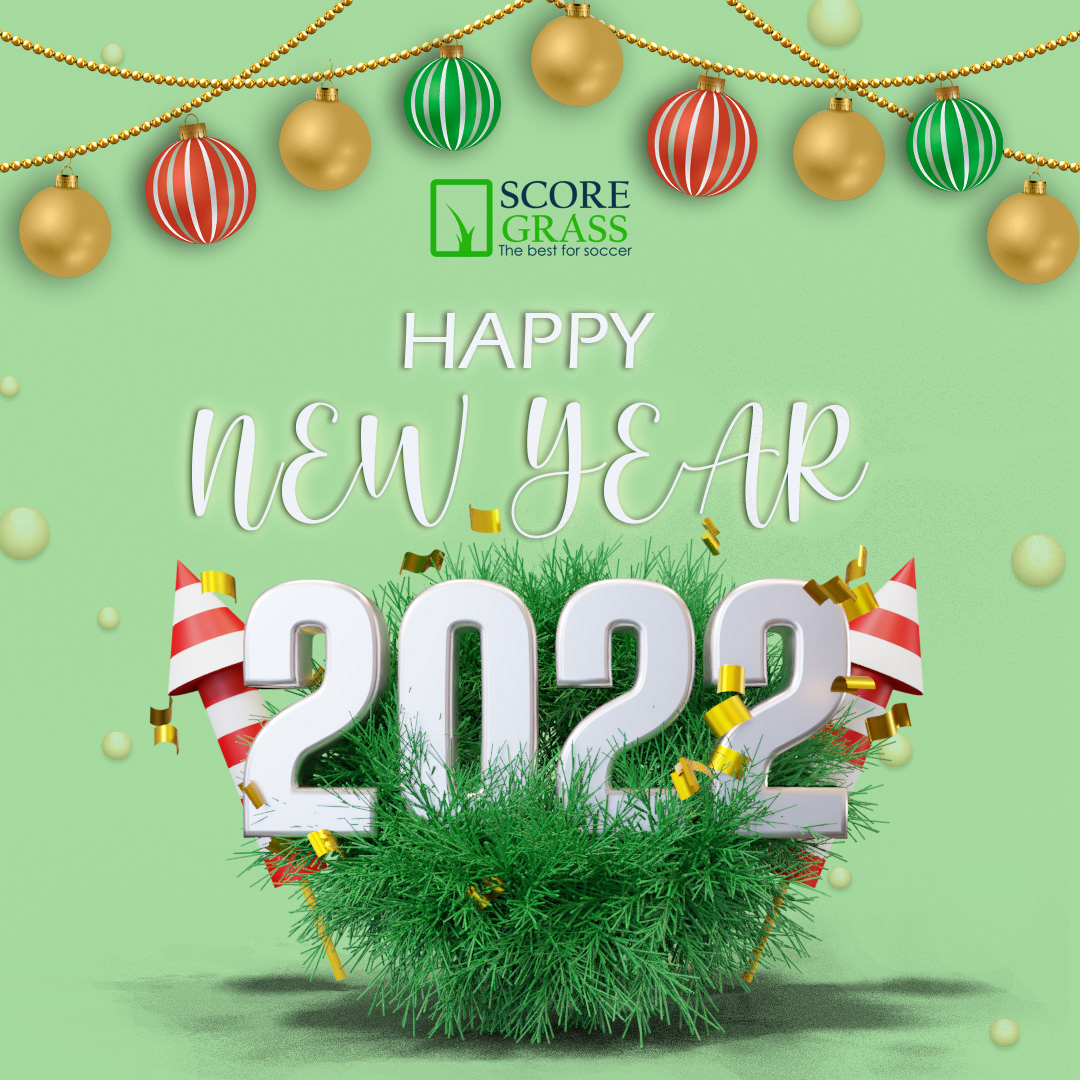 2022 design grass happy new year Merry Christmas new year