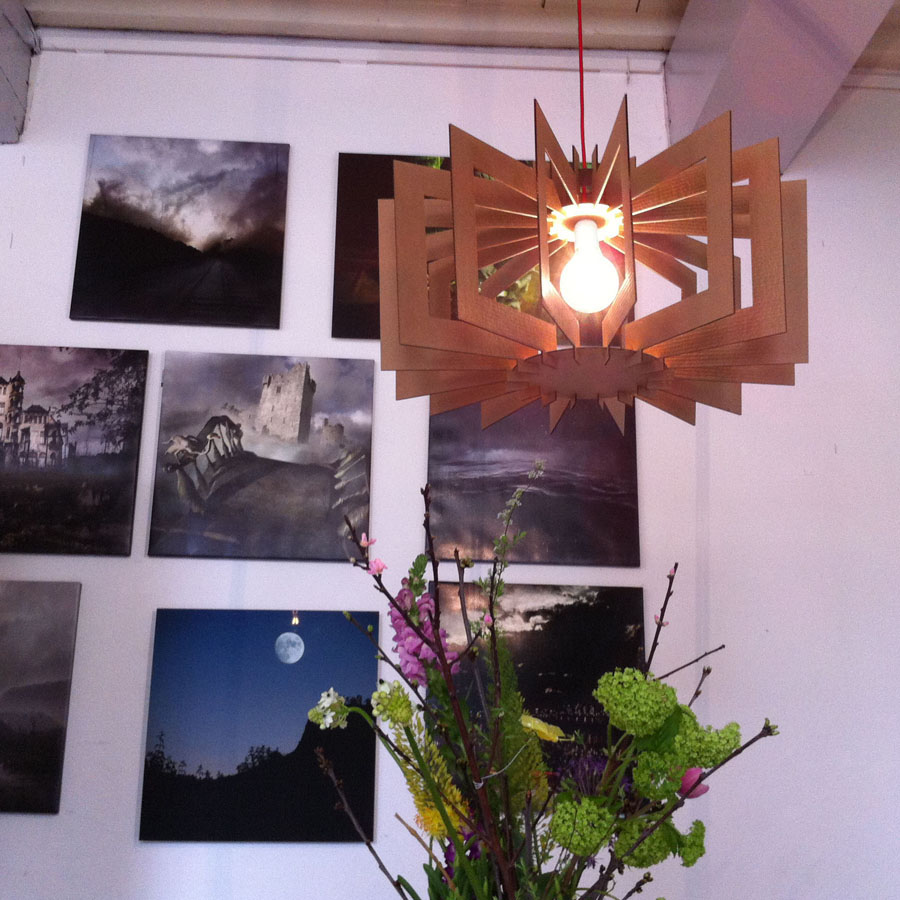 lighting light Fixture luminaire pendant cardboard sculpture design Lamp Interior Netherlands