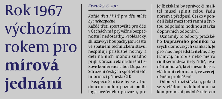 type typetogether gerard unger news newspaper José Scaglione Veronika Burian Type Together Capitolium Typeface