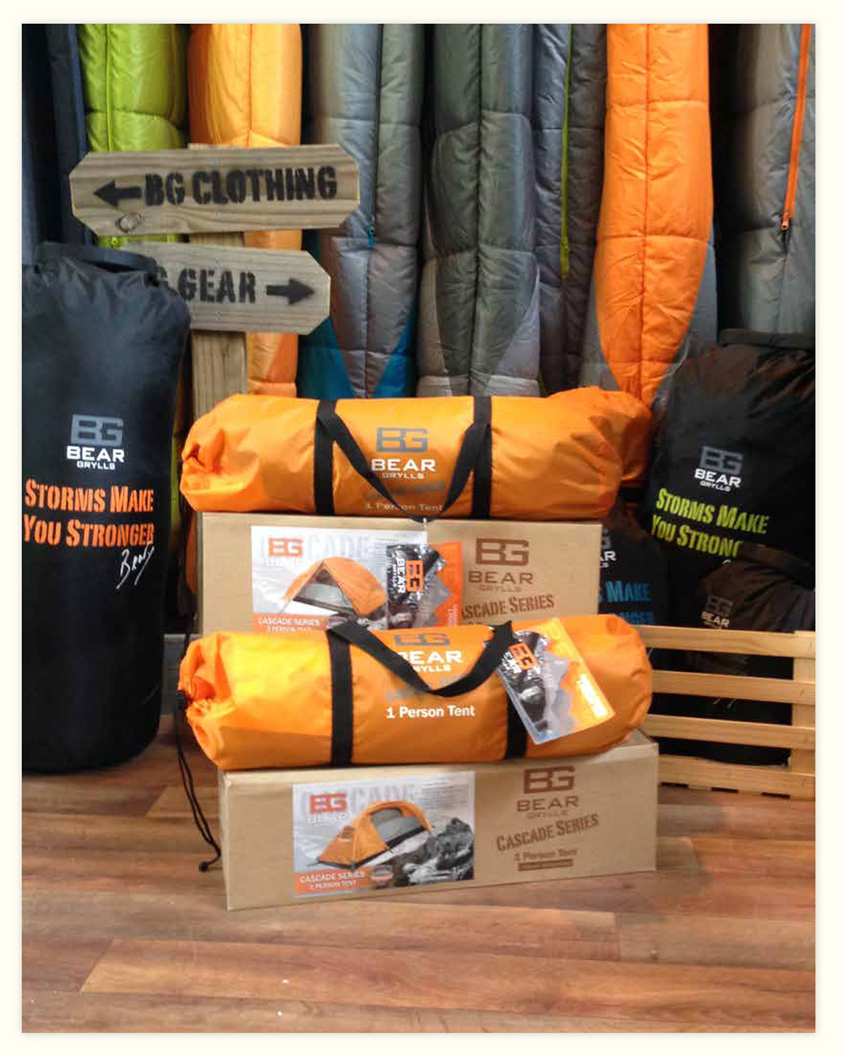 bear grylls licensed product outdoor goods