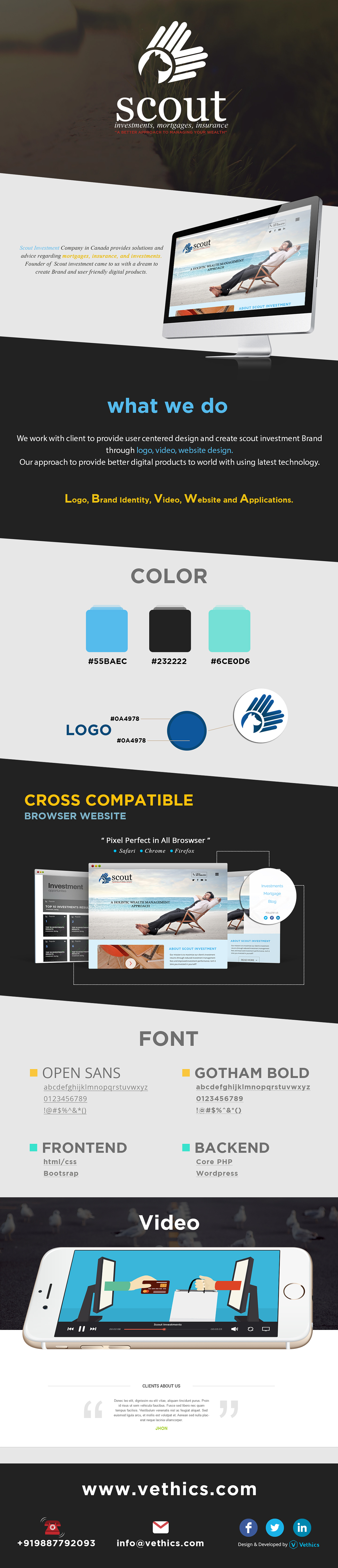 Website Design Logo Design brand identity