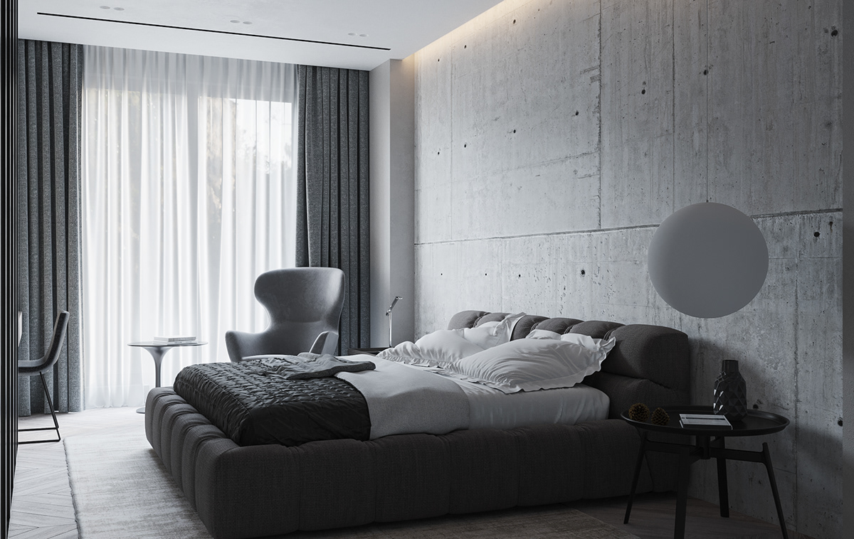 apartment baku design Interior modern Project Render visualization coronarenderer
