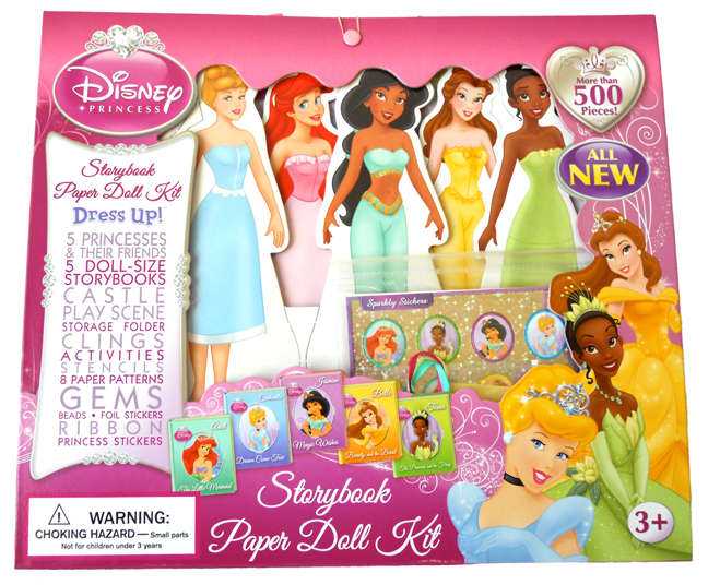 Fairy Tale Fashion Queen Princess CINDERELLA Paper dolls 