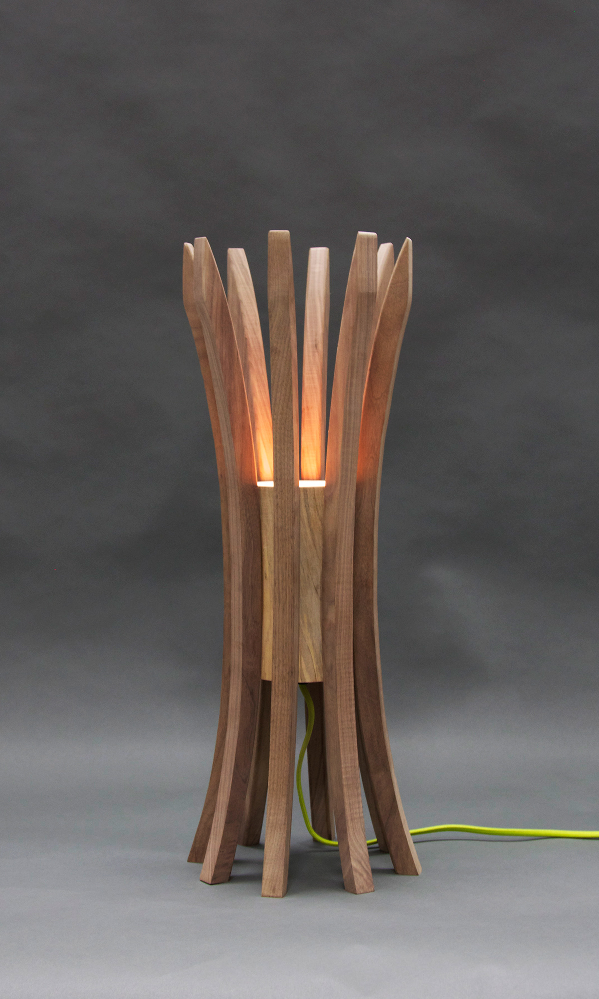 Lamp lighting SCAD design lightingfurniture woodworking craftsmanship hand made