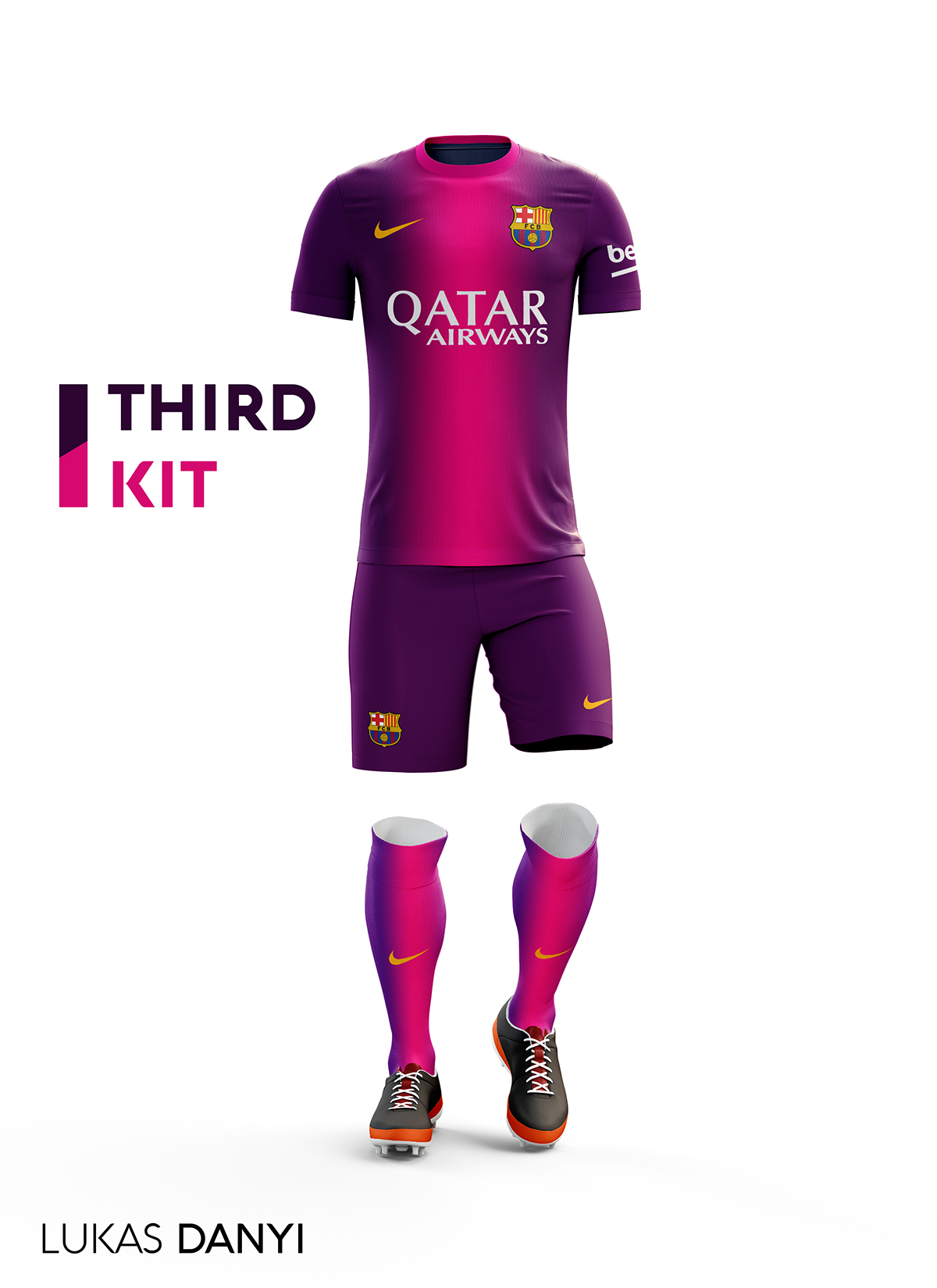 Fc Barcelona Football Kit 16/17. on Behance